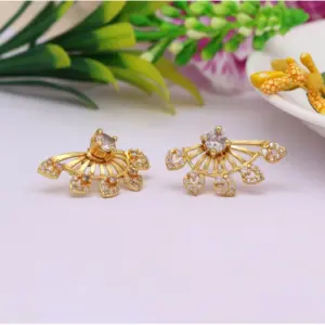 Women's Gold Color Antique Gold Plated Earrings
