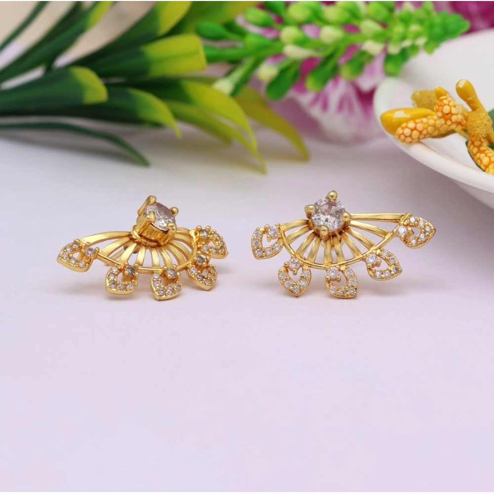 Women's Gold Color Antique Gold Plated Earrings