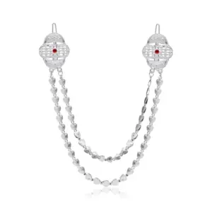 Women's Silver Color Hair Pin / Juda Pin