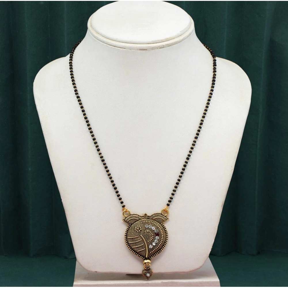 Women's Gold Color 5 Piece Of Mangalsutra Combo - Image 2