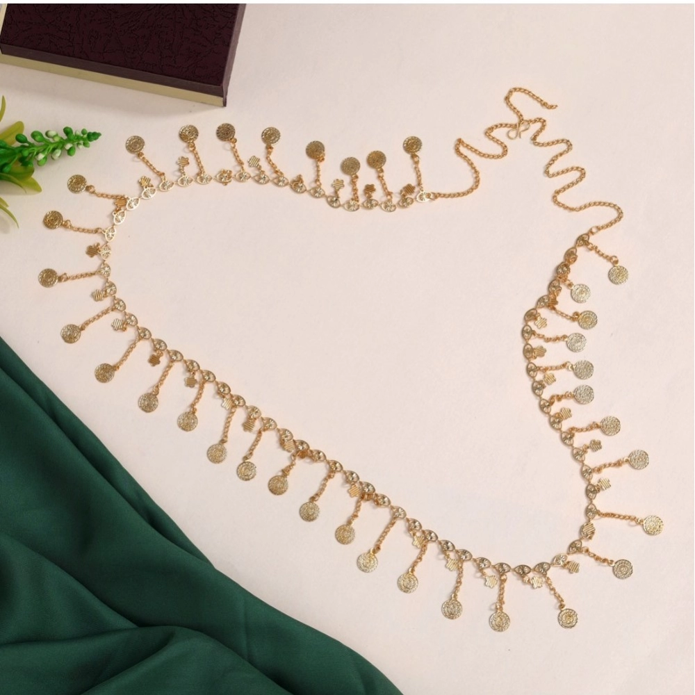 Women's Gold Plated Kamarband Waist Belt For Women//Girls Adjustable Chain - Image 3