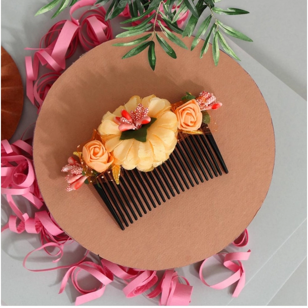 Women's Peach Color Juda Pin / Hair Pin