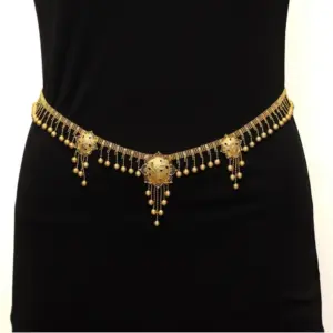 Women's Gold Plated Kamarband Waist Belt For Women//Girls Adjustable Chain
