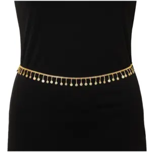 Women's Gold Plated Kamarband Waist Belt For Women//Girls Adjustable Chain
