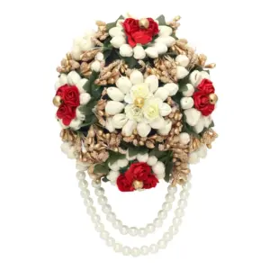 Women's Multi Color Imitation Pearl Juda