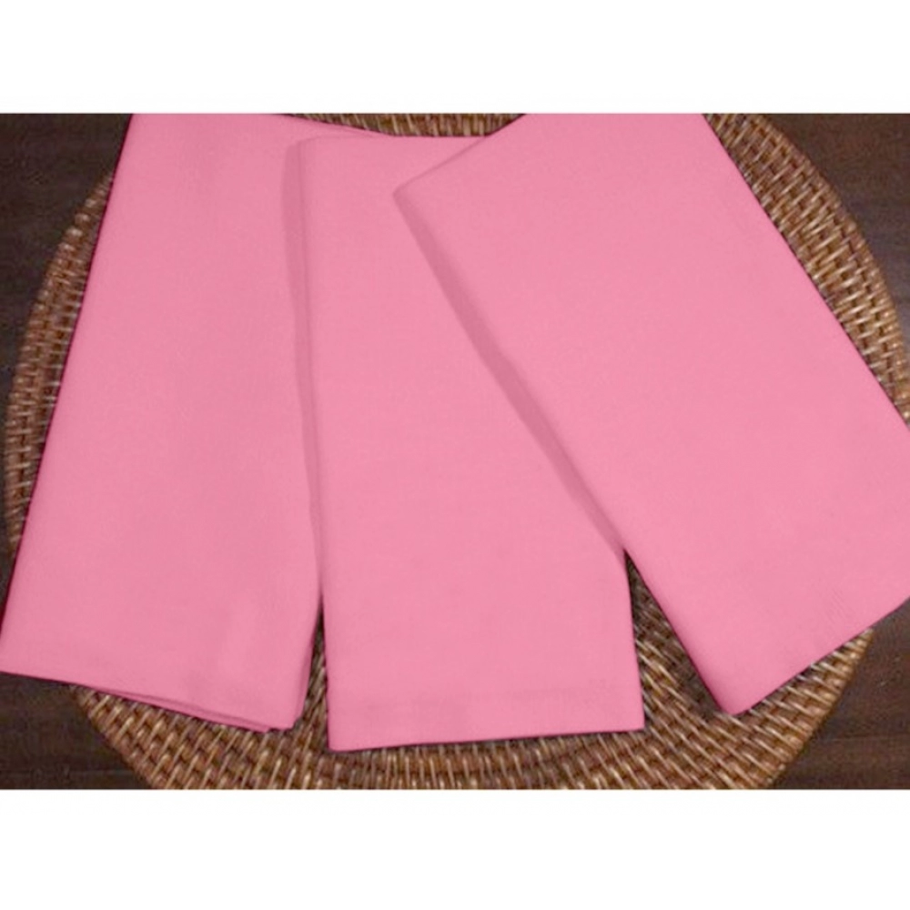 Solid Cotton Napkins Sets (Baby Pink) - Image 6