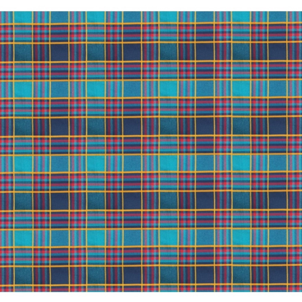 Checked Cotton Checks Table Cloth (Multicolor) - Image 2