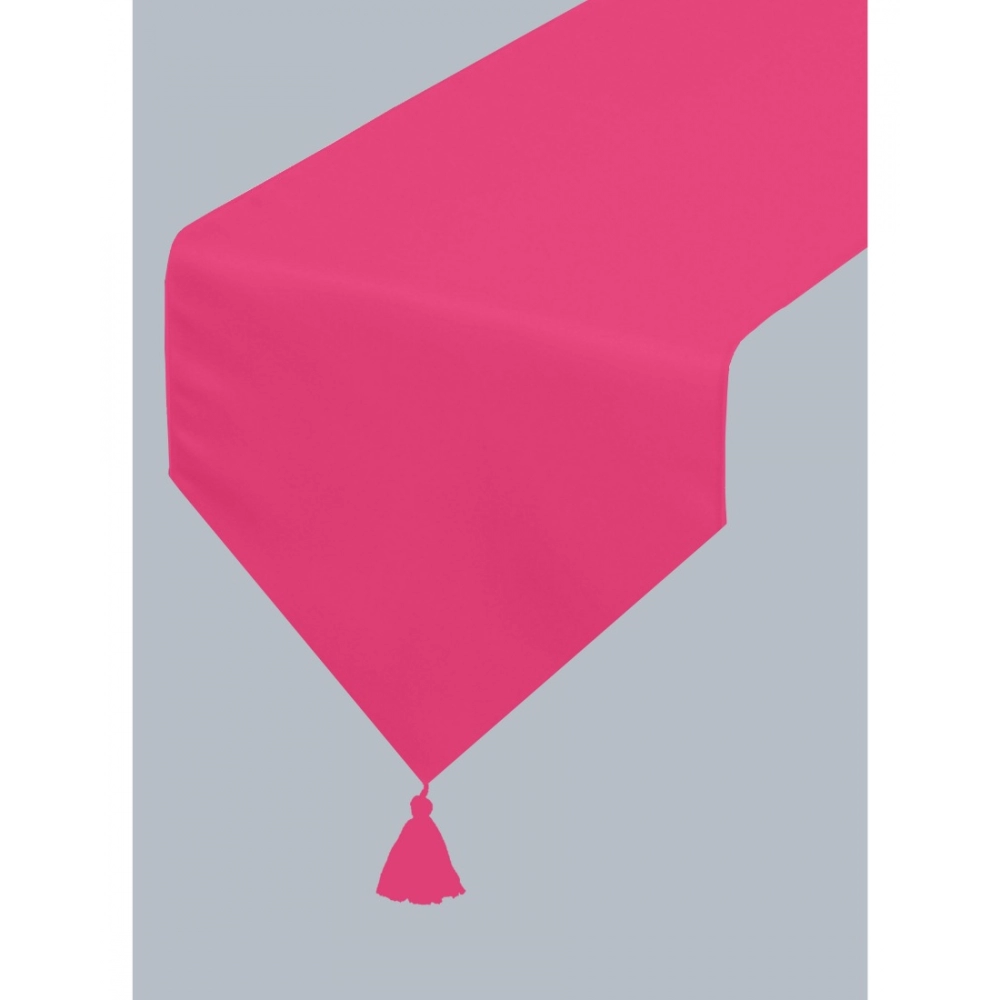Solid Cotton Table Runners (Dark Pink) - Image 3