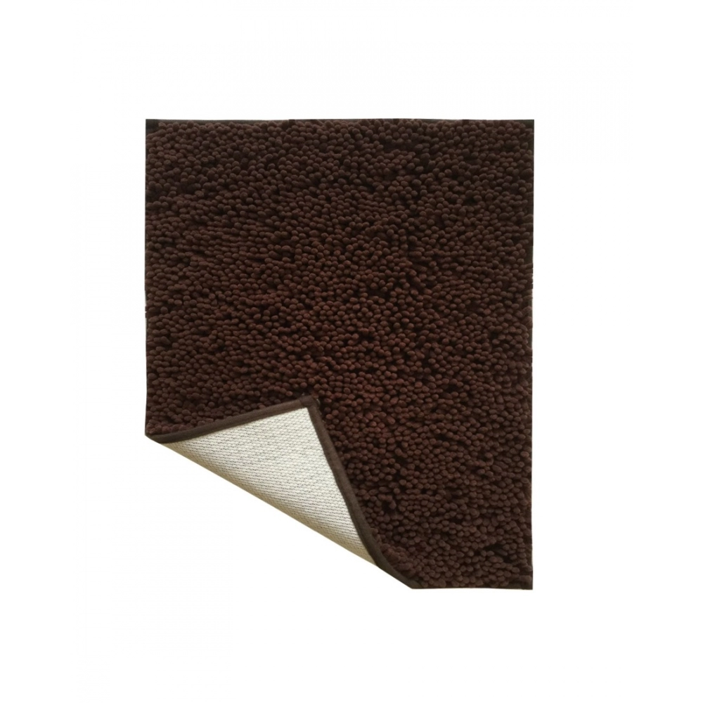 Solid Polyester Bathmat (Brown) - Image 4