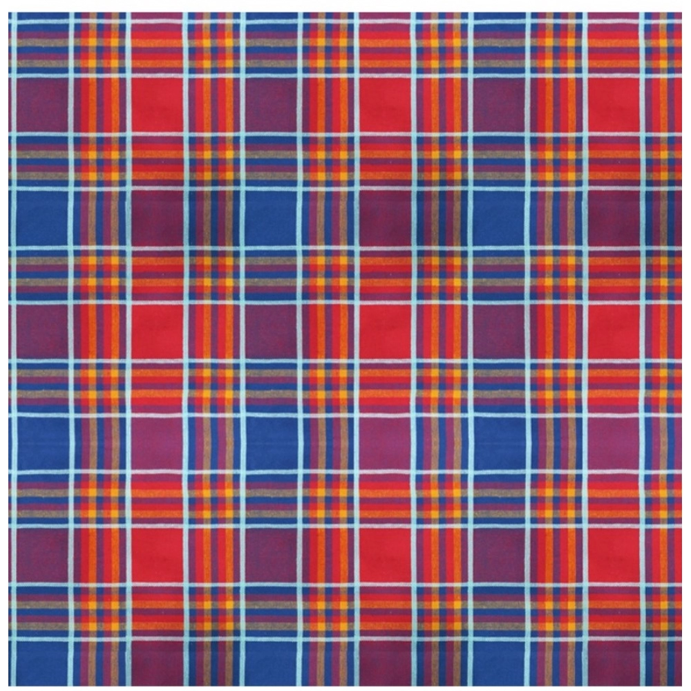 Checked Cotton Checks Table Cloth (Multicolor) - Image 2