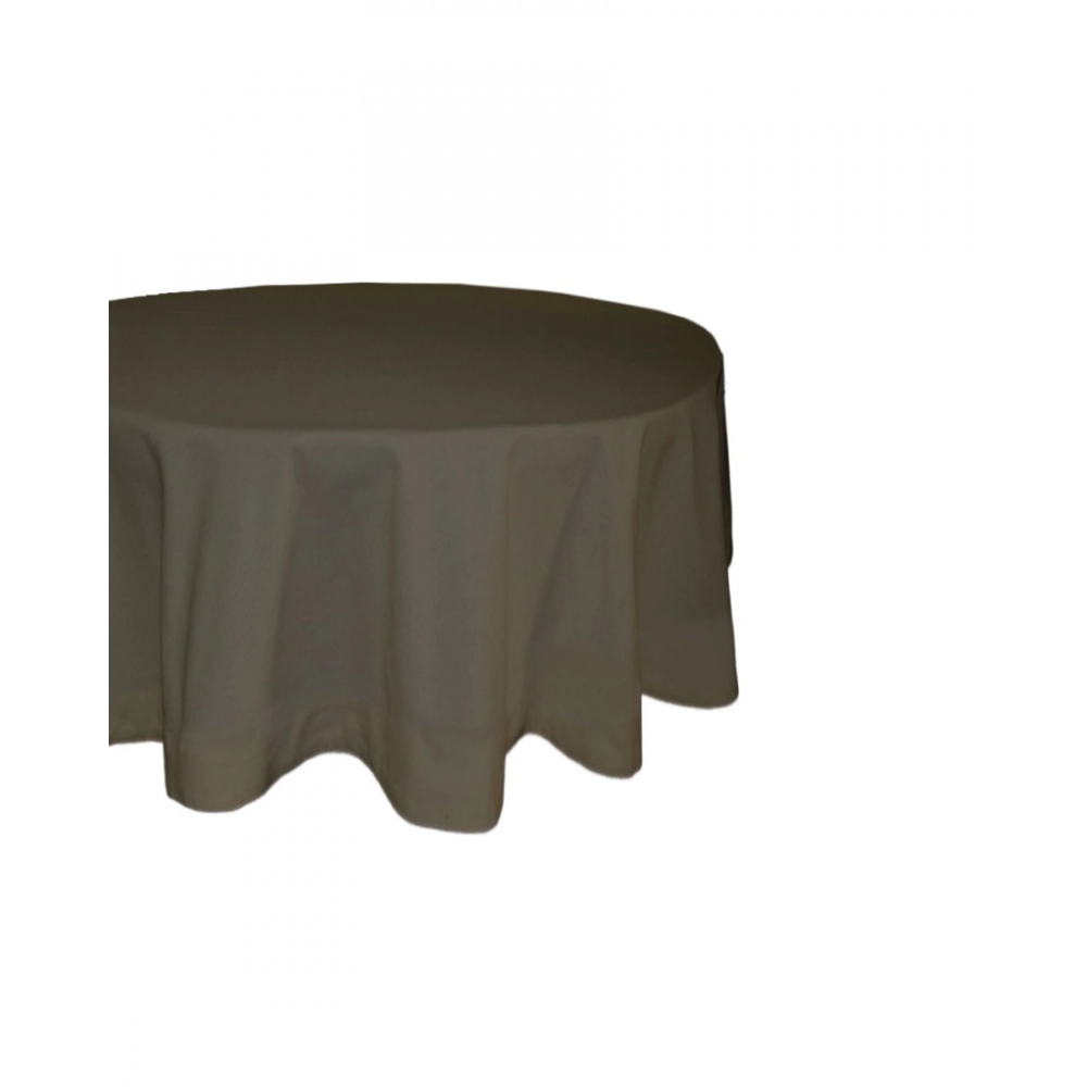Solid Cotton Plain Table Cloth (Dark Grey) - Image 2