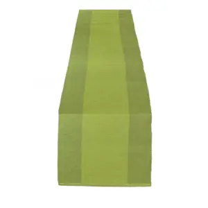 Striped Cotton Table Runners (Green)