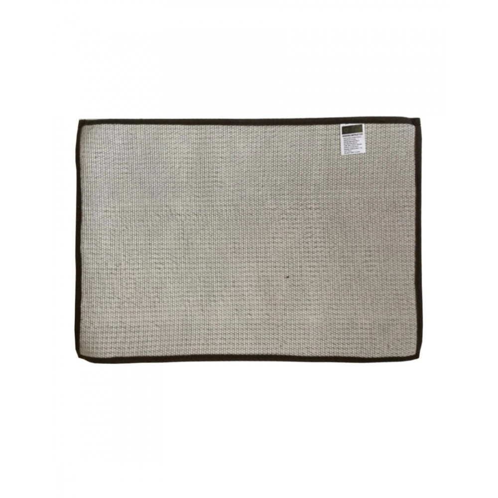 Solid Polyester Bathmat (Brown) - Image 3