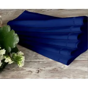Solid Cotton Napkins Sets (Blue)