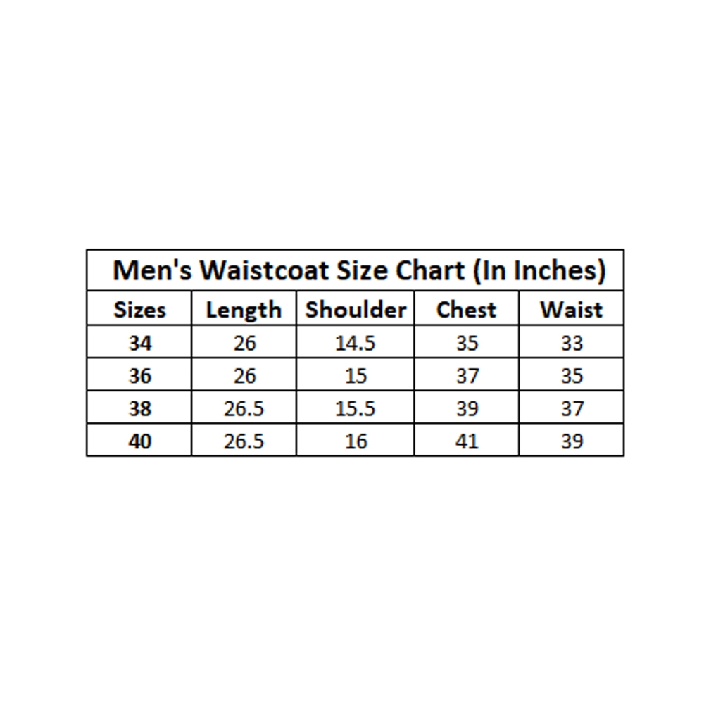 Men's Jacquard Self-Design Sleeveless Mandarin Neck Waistcoat (Beige) - Image 2