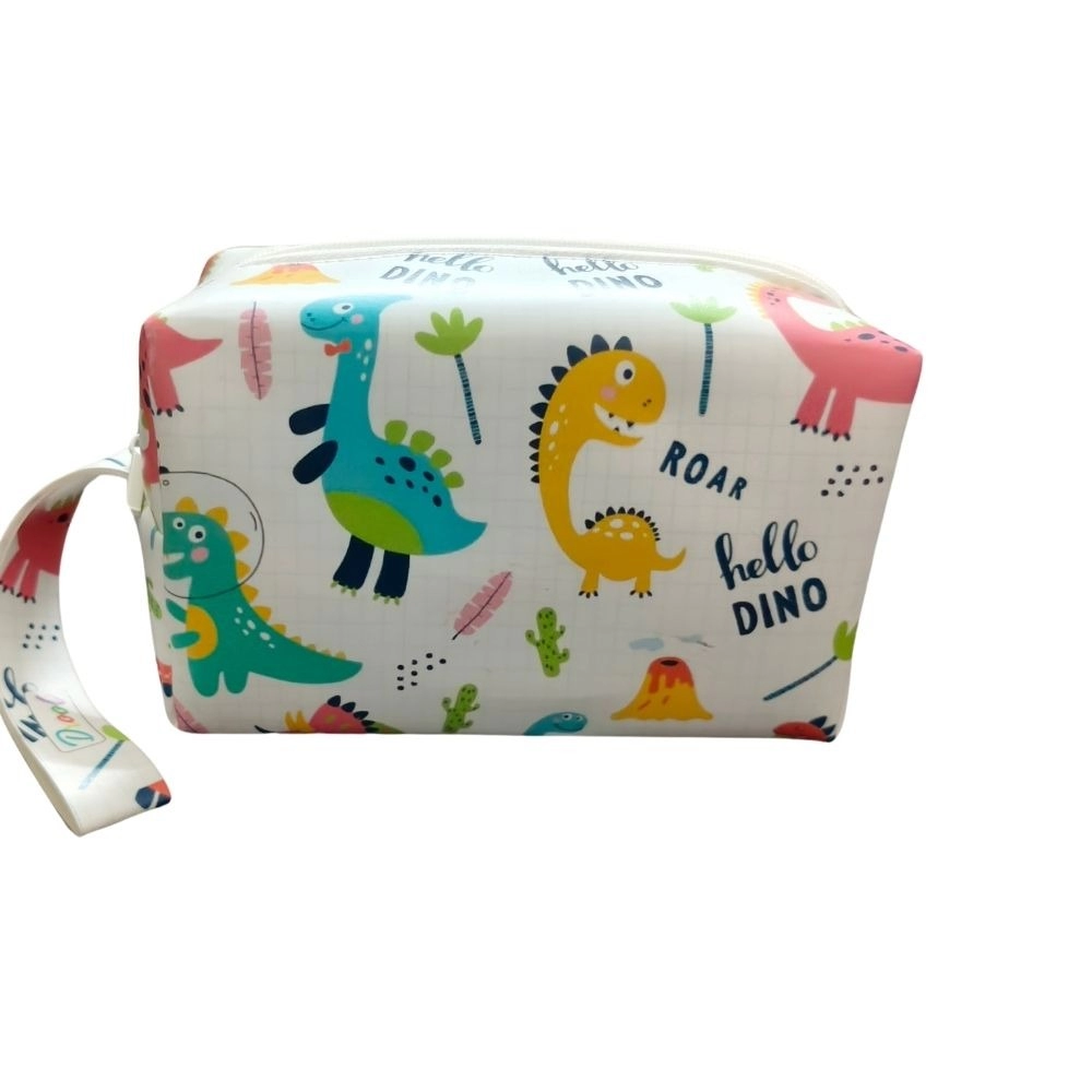 Pouch - Dinosaur Theme | Canvas | Stationery | 3+ Years - Image 4