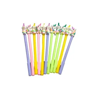 12_Pcs Set Unicorn Pencil | Plastic | Stationery | 3+ Years