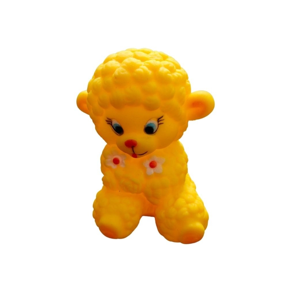 Lamp-Kitten-Duck-Bear Mixed Chu Chu Toys | Rubber | Toys | 6+ Months - Image 5