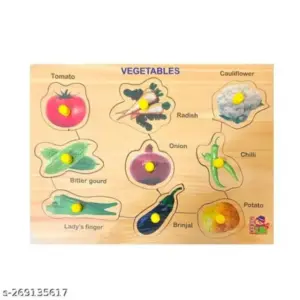vegetables | Wood | Educational Toys | 3+ Years
