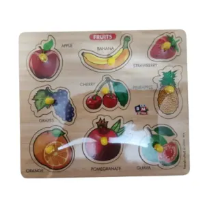 Wooden Puzzle - Fruits | Wood | Educational Toys | 3+ Years