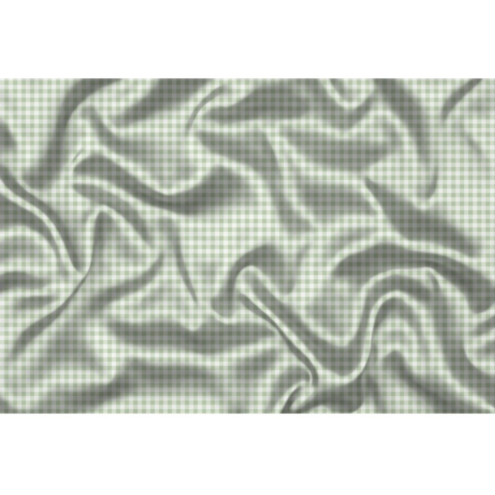 Men's Casual Floral Printed Cotton Blend Unstitched Shirt Fabric 1.6 Mtrs (Green) - Image 2