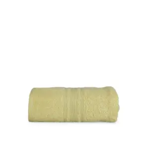 Cotton Striped Bath Towels (Green, Size: 35x71 In)