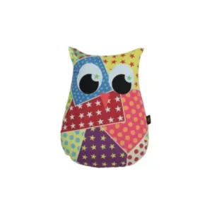 Polyester Printed Fancy Kids Cushions (Multicolor, Size: 15x11 In)