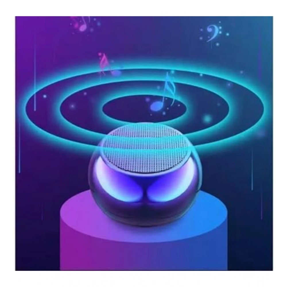 Plastic Rubber Wireless M3 Bluetooth Speaker (Multicolor) - Image 3