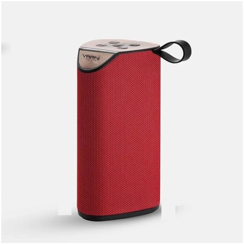 Plastic Rubber Wireless TG111 Bluetooth Speaker (Red) - Image 3