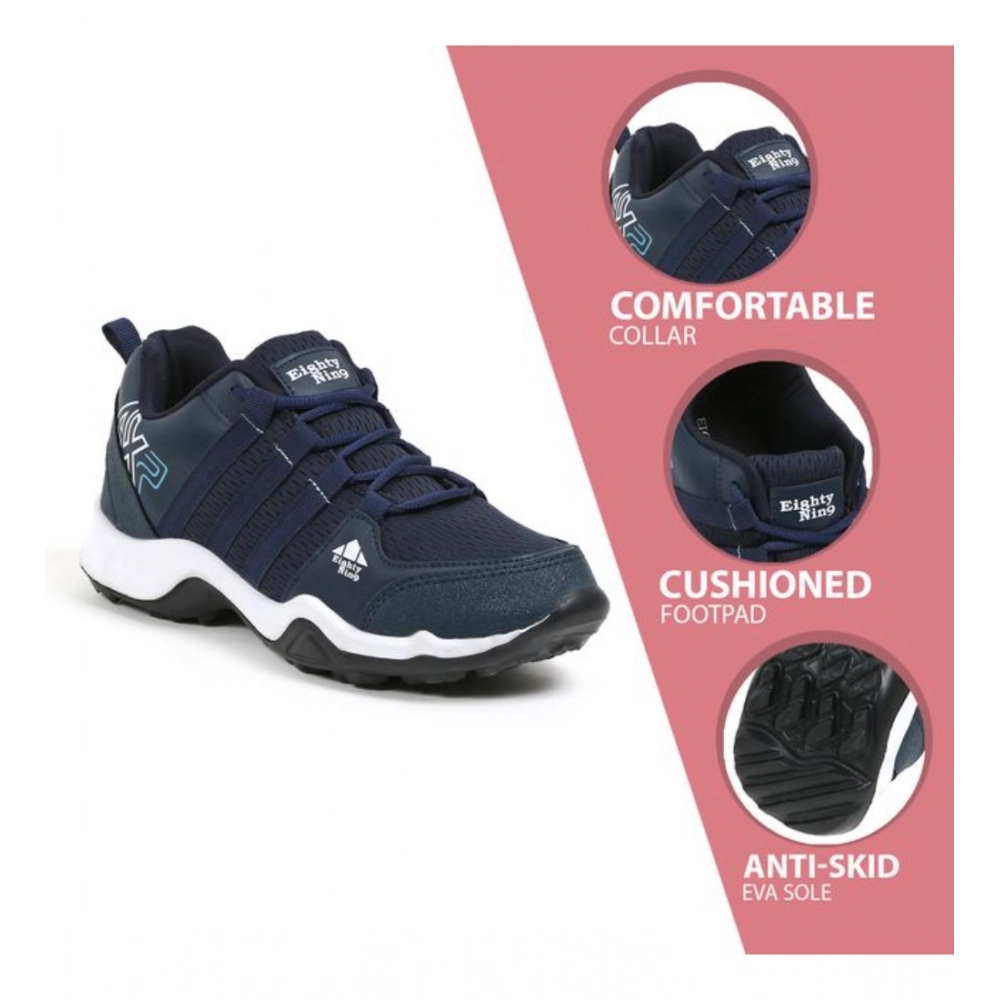 Men's Casual Synthetic Leather Lace-Up Shoes (Black) - Image 3