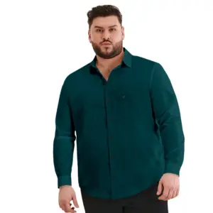 Mens Casual Cotton Solid Full Sleeve Shirt (Rama)