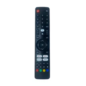 Smart TV Remote No. 1090 with App Store - Media Functions- Compatible-Replacement for Elista Smart TV LCD-LED Remote Control (Black)