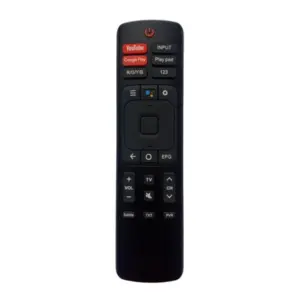 Smart TV Remote No. 1080 Compatible-Replacement for Vu Smart TV LCD-LED Remote Control (Black)