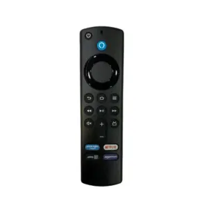 Smart Remote No. 1113 Compatible-Replacement for Amazon Fire TV Stick 3rd Generation (Black)