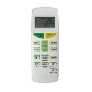 AC Remote No. 132L Compatible-Replacement for Daikin AC Remote Control (White)