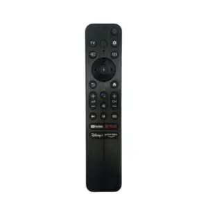 Smart TV Remote No. 1047 with Netflix- Disney- YouTube- Prime Video Functions- Compatible for Sony Smart TV LCD-LED Remote Control (Black)