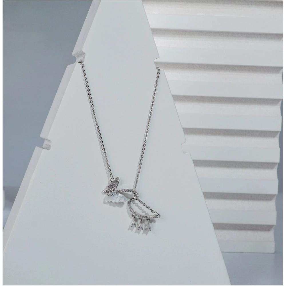 Women's Stainless Steel Imported Stanless Steel Pendent Chain (Silver Plated) - Image 3