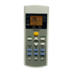 AC Remote No.29 with Backlight Panasonic AC Remote Control (White)