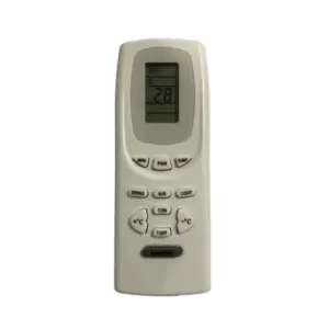 AC Remote No.19 No Backlight Onida AC Remote Control (White)