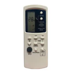 AC Remote No.39 No Backlight Godrej AC Remote Control (White)