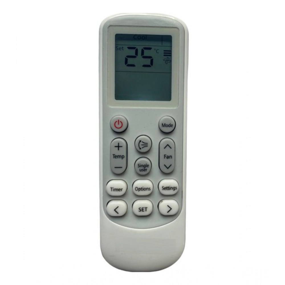 AC Remote No.144 with Backlight Samsung & Samsung Inverter AC Remote Control (White)