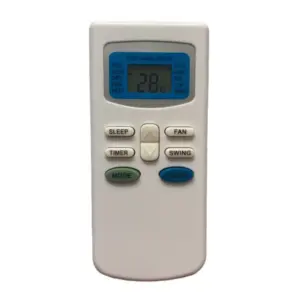 AC Remote No.17 No Backlight Bluestar AC Remote Control (White)