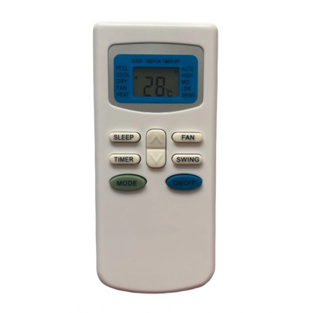 AC Remote No.17 No Backlight Bluestar AC Remote Control (White)
