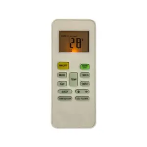 AC Remote No.142 with Backlight Midea AC Remote Control (White)