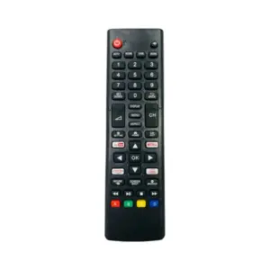 Smart TV Remote No.1209 Crown Smart TV LCD LED Remote Control (Black)