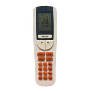 AC Remote No.133 No Backlight Godrej AC Remote Control (White)
