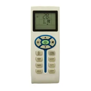 AC Remote No.166 with Backlight Lloyd AC Remote Control (White)