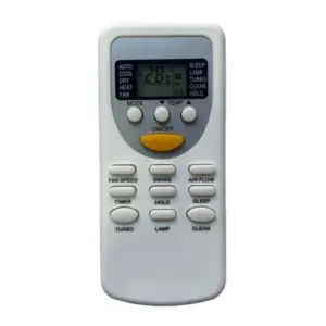 AC Remote No.49 No Backlight Llyod AC Remote Control (White)