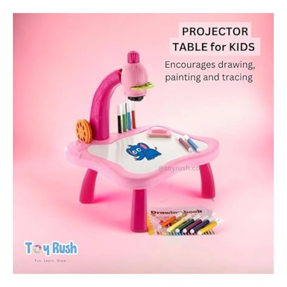 Plastic Drawing Projector Table For Kids (Multicolor ) - Image 2