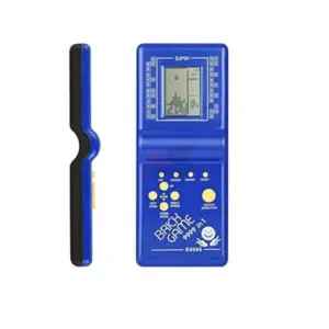 Plastic Brick Game Hand Operated Video Games For Kids Toy (Multicolor )